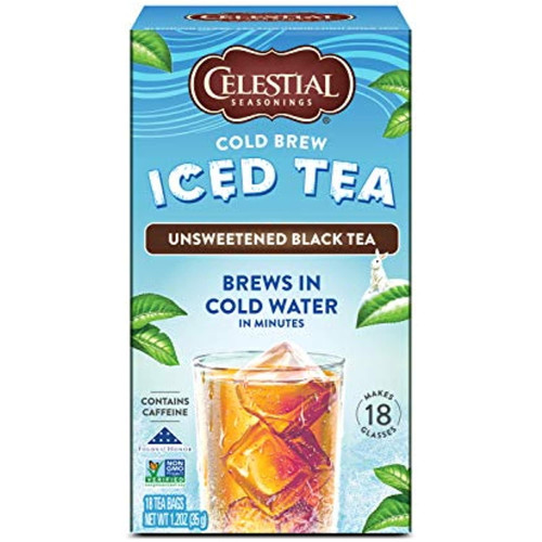 Celestial Seasonings Cold Brew Unsweetened, 18 Count