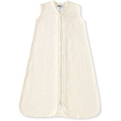 Halo Sleepsack Wearable Blanket, 100% Cotton, Cream, Small