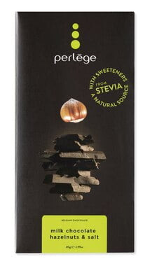 Perlege Belgian Sugar Free Chocolate 2.99 Oz - 1 Full Size Hazelnut Chocolate