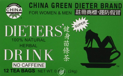 Uncle Lee's Tea Dieters Tea China Green 12 Bag