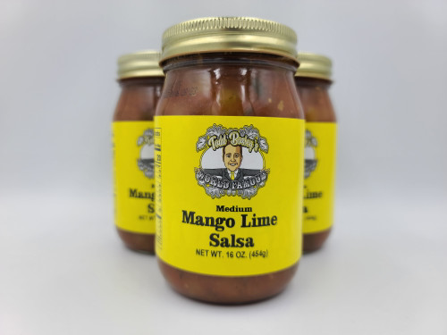 Todd Bosley's World Famous Medium Mango Lime Salsa 3 Pack