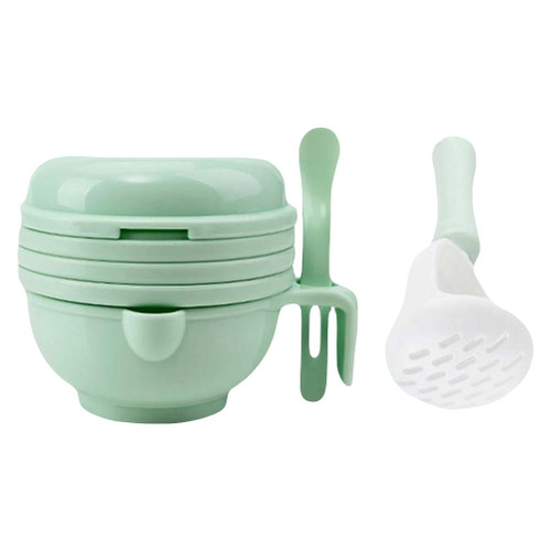 Nicexmas 1 Set Baby Food Supplement Grinder Food Grinding Bowl Multi-functional Grinder