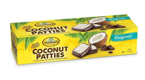 Anastasia Confections - Original Coconut Patties 12oz ( 2 Pack )