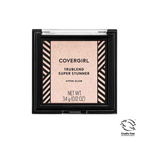 Covergirl Trublend Super Stunner Hyper-glow Highlighter, Pearl Crush, 0.12 Fl Oz, Highlighter Makeup, Face Makeup, Face Highlighter, Smooth, Blendable, Illuminating Glow