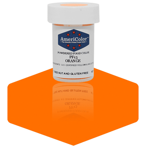 Americolor, Powder Food Color, Orange 3gm