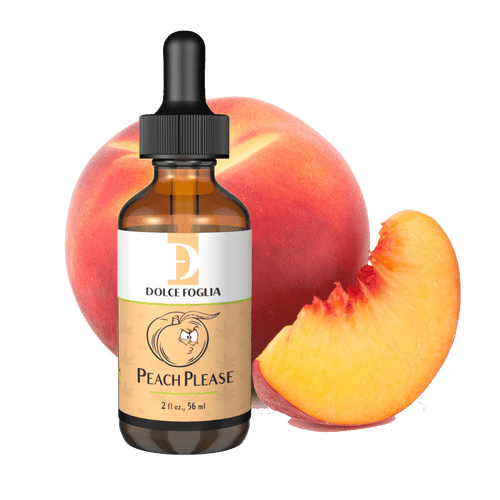 Peach Flavor Extract - Candy & Cosmetics - 2 Oz By Dolce Foglia