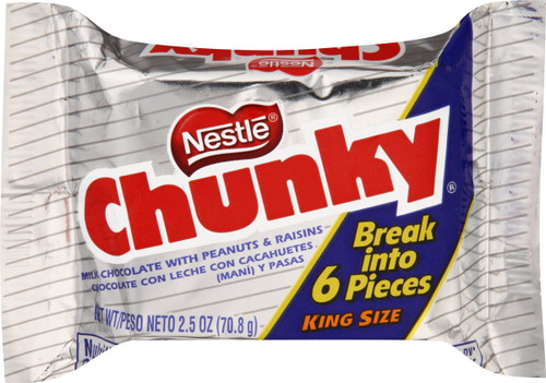 Nestle Chunky Candy Bar, 24 Ea