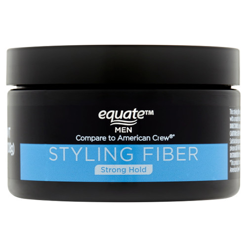 Equate Men Strong Hold Thickening Jar Hair Styling Gel, 3.8 Oz