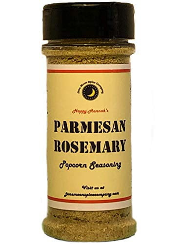 Premium | Parmesan Rosemary Popcorn Seasoning | Large Shaker | Calorie Free | Fat Free | Saturated Fat Free | Cholesterol Free | Sugar Free