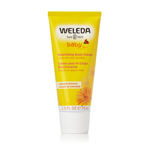 Weleda Baby Nourishing Body Cream With Calendula Extracts, 2.5 Fl Oz