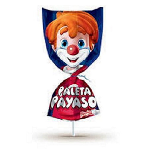 Marshmallow Lollipop With Chocolate 375 Grs - Paleta Payaso (pack Of 1)