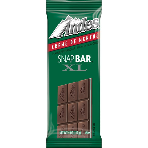 Andes Creme De Menthe Snap Bar Xl, 4 Oz