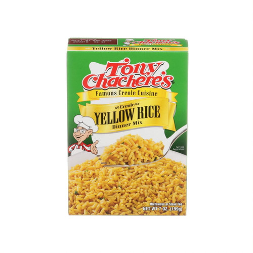 Tony Chachere’s, Yellow Rice, Dinner Mix, Cajun, 7 Oz