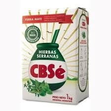 Herbal Tea - Cbse Yerba Mate Con Hierbas Serranas, Mountain Herbs- 1 Kilo/2.2lb