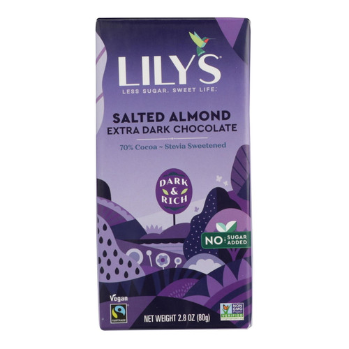 Lilys Sweets Lilys  Dark Chocolate, 2.8 Oz