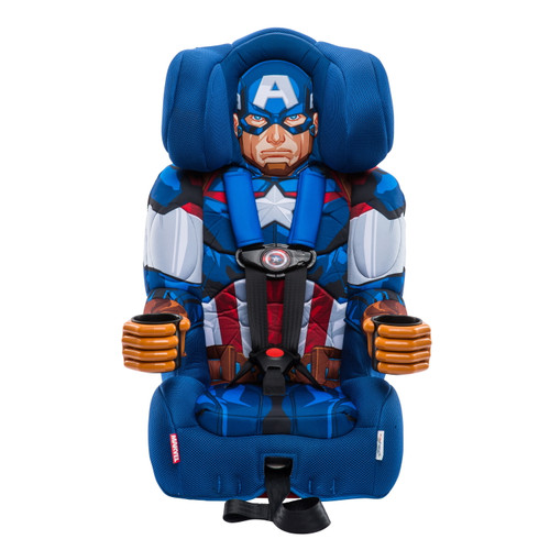 Kidsembrace Combination Harness Booster Car Seat, Marvel Avengers Captain America