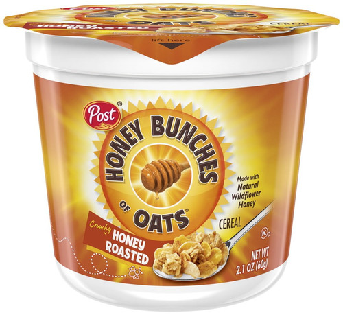 Post Honey Bunches Of Oats Cereal Honey Roasted, 2.1 Oz