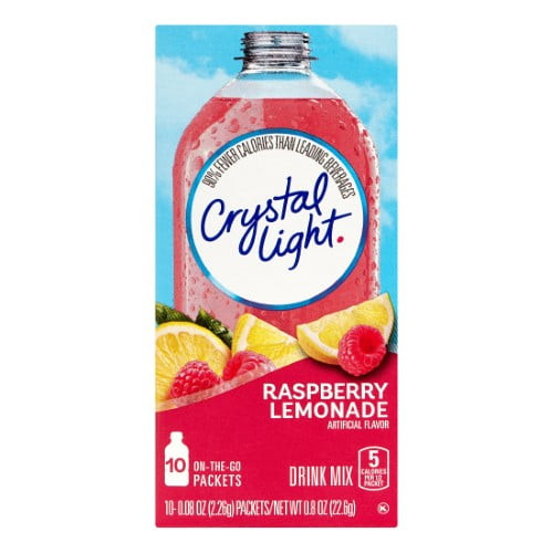 Crystal Light On The Go Drink Mix, Raspberry Lemonade