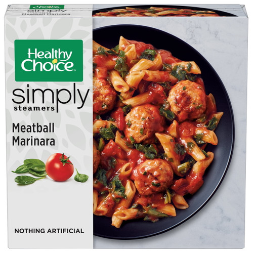 Healthy Choice Simply Steamers Meatball Marinara Frozen Meal, 10 Oz.