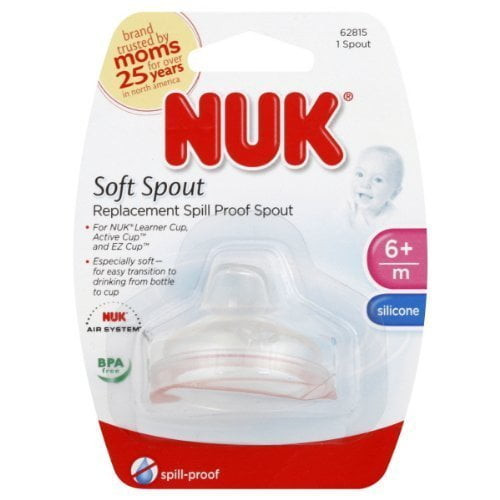 Nuk Replacement Spouts - 4 Pack Clear [baby Product]