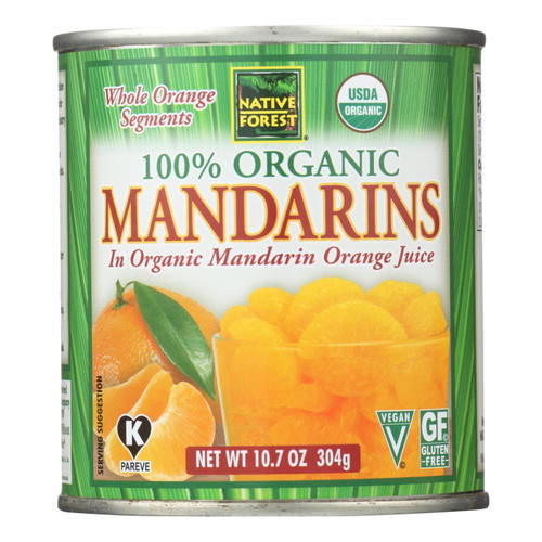 Organic Mandarin - Oranges - Case Of 6 - 10.75 Oz.