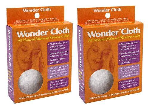 Wonder Cloth Make-up Remover (2 Pack), 2 Pieces By Brand Wonder