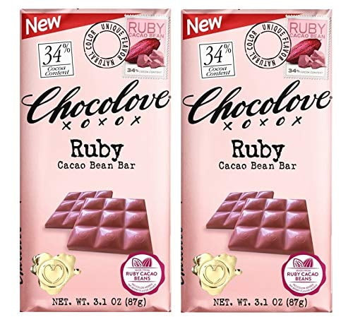 Chocolove Ruby Cacao Bar (2 Bars)