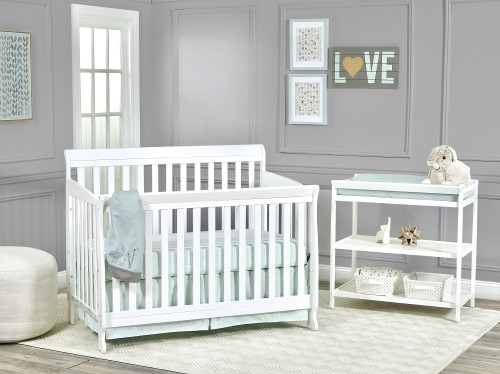 Suite Bebe Riley 4-in-1 Convertible Crib White