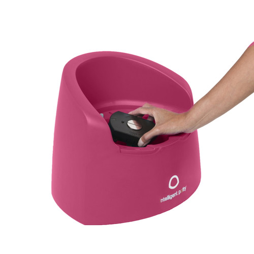 Monbebe Intelligent Potty Training Toilet With Sound, Rubine