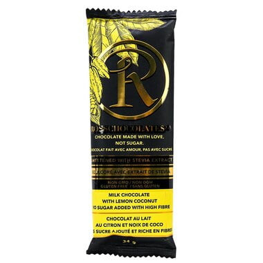 Ross Chocolates Keto Friendly Sugar Free Chocolate Milk - Lemon/coconut  [ 12 Pack ]