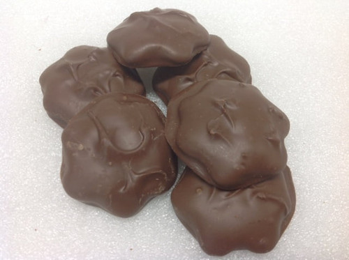 Gourmet Sugar Free Cashew Caramel Pattie Milk Chocolate Candy 1 Pound