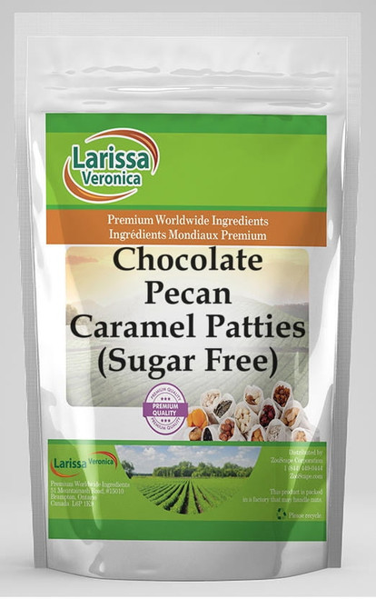 Larissa Veronica Chocolate Pecan Caramel Patties (sugar Free), (4 Oz, 1-pack, Zin: 525762)
