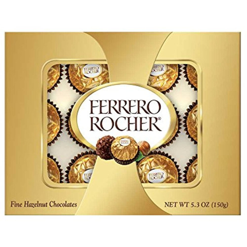 Ferrero Rocher Shelf Chocolate, 5.3 Ounce -- 12 Per Case.