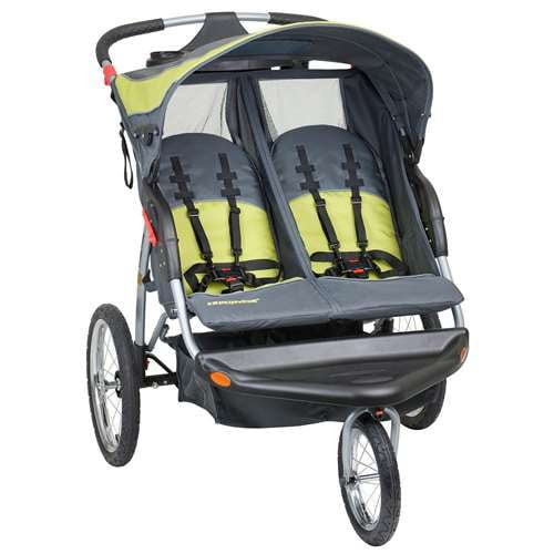 Baby Trend Expedition Double Jogging Stroller, Carbon