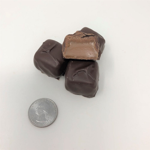 Gourmet Sugar Free Vanilla Caramels Milk Chocolate Candy 1 Pound