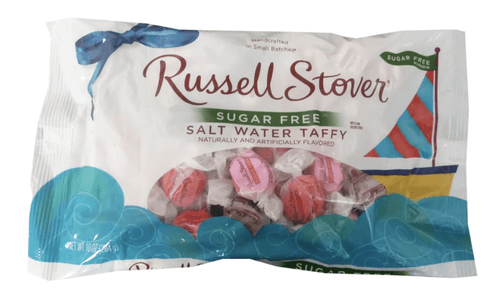 Russell Stover Sugar Free Salt Water Taffy 10 Oz Bag