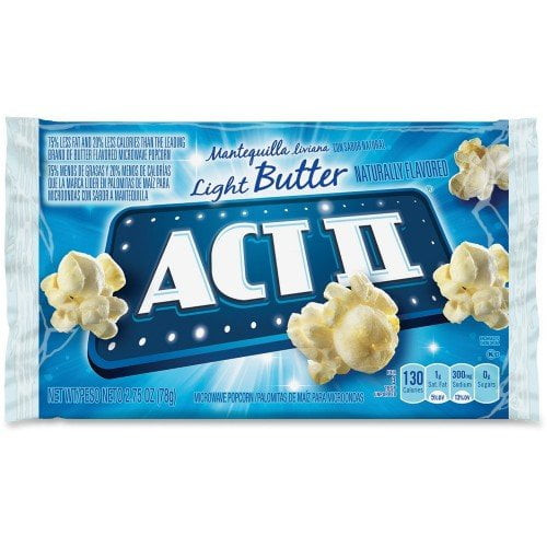 New Act Ii Microwave Popcorn Bulk Box,each