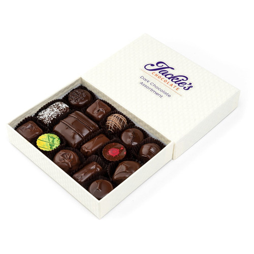 Jackie's Chocolate Sugar Free Dark Chocolate Assortment, 1 Lb