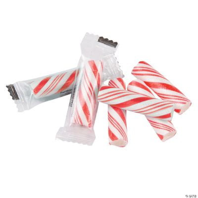 Red Mini Hard Candy Sticks, 152 Pieces, Individually Wrapped, Candy Buffet