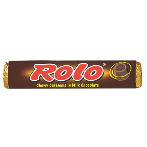Hershey's Rolo Chocolate Caramel Candy 1.7 Oz Rolls 36 Ct