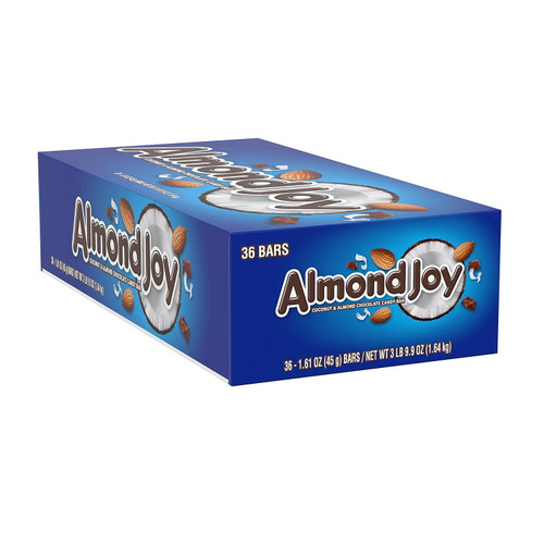 Almond Joy Milk Chocolate, Coconut & Almond 1.6 Oz, 36 Ct
