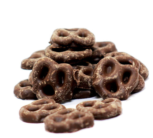 Gourmet Chocolate Covered Pretzels By Its Delish Milk Chocolate, 1 Lb