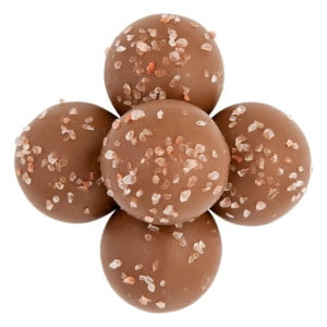 Birnn Bite Size Milk Chocolate Sea Salt Caramel Truffles 5 Lbs
