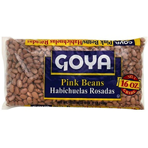 Goya Pink Beans Habichulas Rosadas 16 Oz. Pack Of 3.