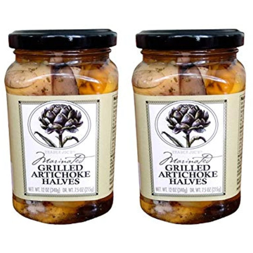 Tj Grilled Artichokes Halves (2 Pack, Total Of 24oz)