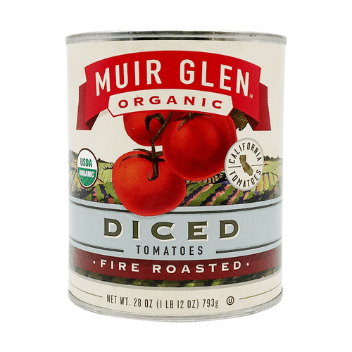 Muir Glen Organic Fire Roasted Diced Tomatoes, 28 Oz [pack Of 12]