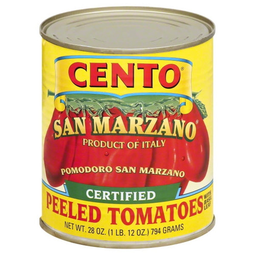 (12 Pack) Cento - Peeled Tomatoes, 28 Oz.