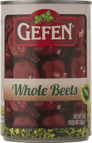 Gefen Whole Beets Kosher For Passover 15 Oz. Pack Of 6.
