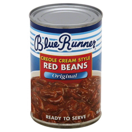 Blue Runner Original Creole Cream Style Red Beans, 16 Oz (pack Of 12)