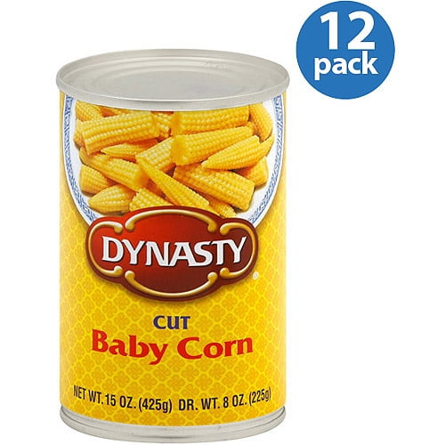 Dynasty Cut Baby Corn, 15 Oz (pack Of 12)